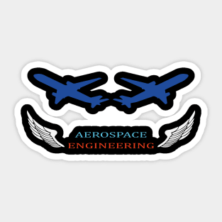 Best design aerospace engineer aircraft engineering Sticker